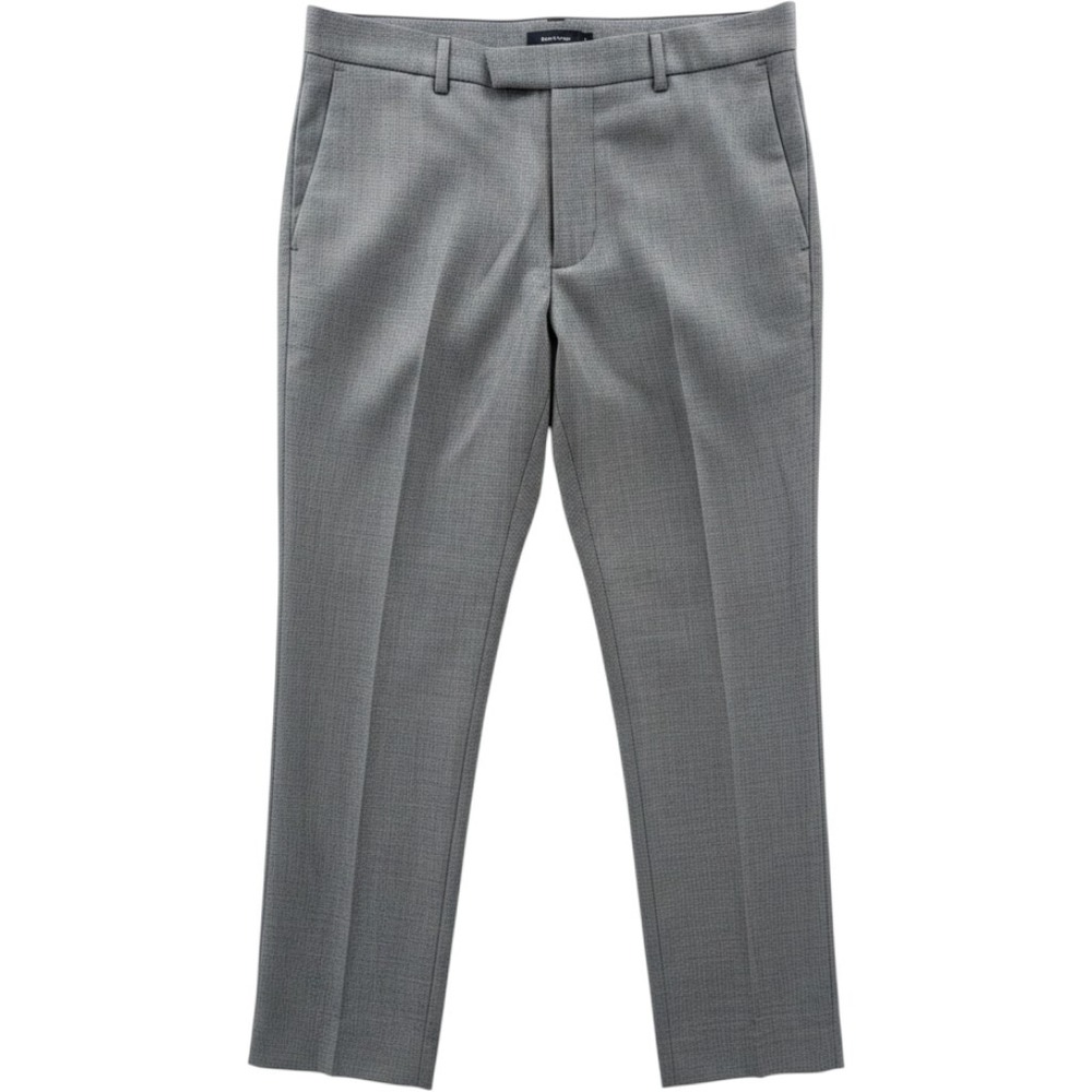 Club Monaco Sutton Slim Fit Micro Check Linen Pants Mens 32x32 NEW MSRP 169 - Picture 1 of 8